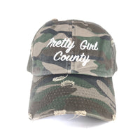 PGC Logo Hat (Distressed Camo Trucker)